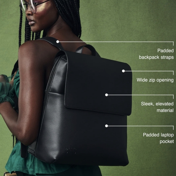 EUC Beis x Wicked Backpack in Black - Picture 2 of 12